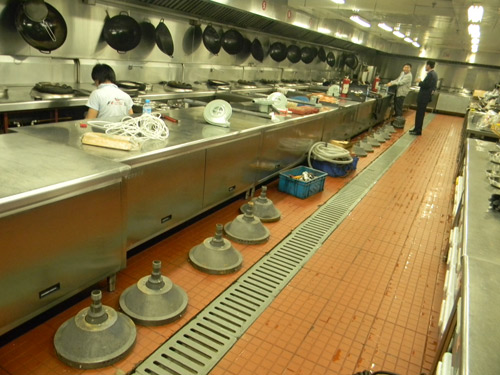 中餐廳午夜视频免费在线观看設備安裝現場圖片