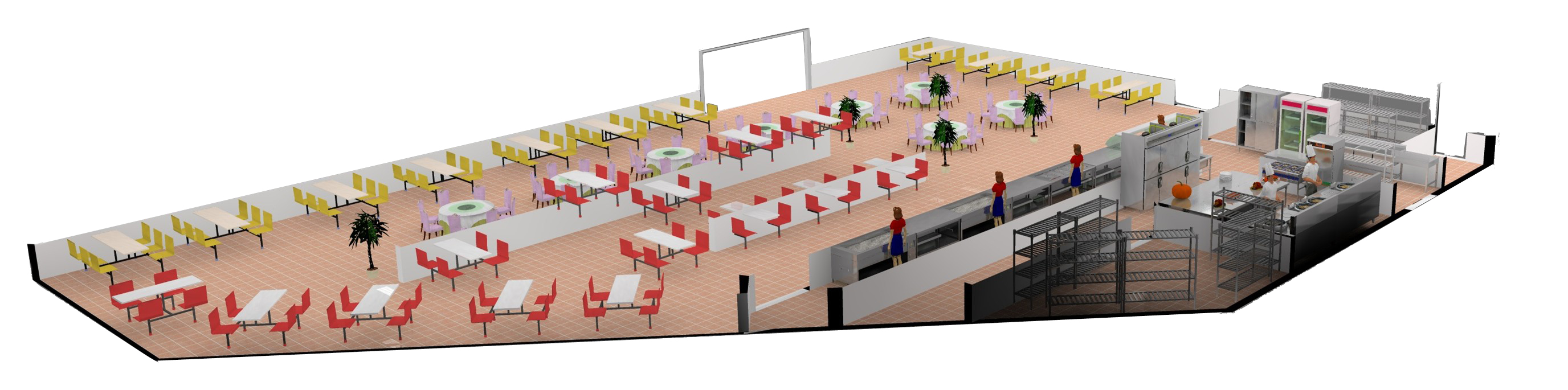 學校食堂午夜视频免费在线观看設計方案和圖紙