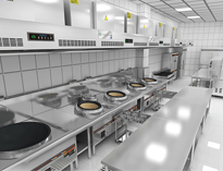 學校食堂設施設備廠家告訴你商用午夜视频免费在线观看工程注意事項