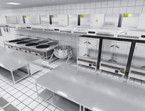 成都醫院午夜视频免费在线观看設施設備廠家教你醫院食堂午夜视频免费在线观看工作間以及設計注意事項