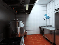 大型食堂午夜视频免费在线观看設備廚具公司告訴你商廚燒臘間怎麽設計