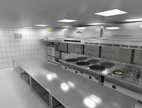 大型食堂廚具廠家告訴你商用午夜视频免费在线观看照明設計方法